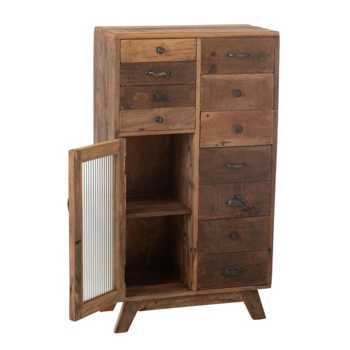 Paris Prix Buffet à Tiroirs en Bois  Vinto  110cm Naturel