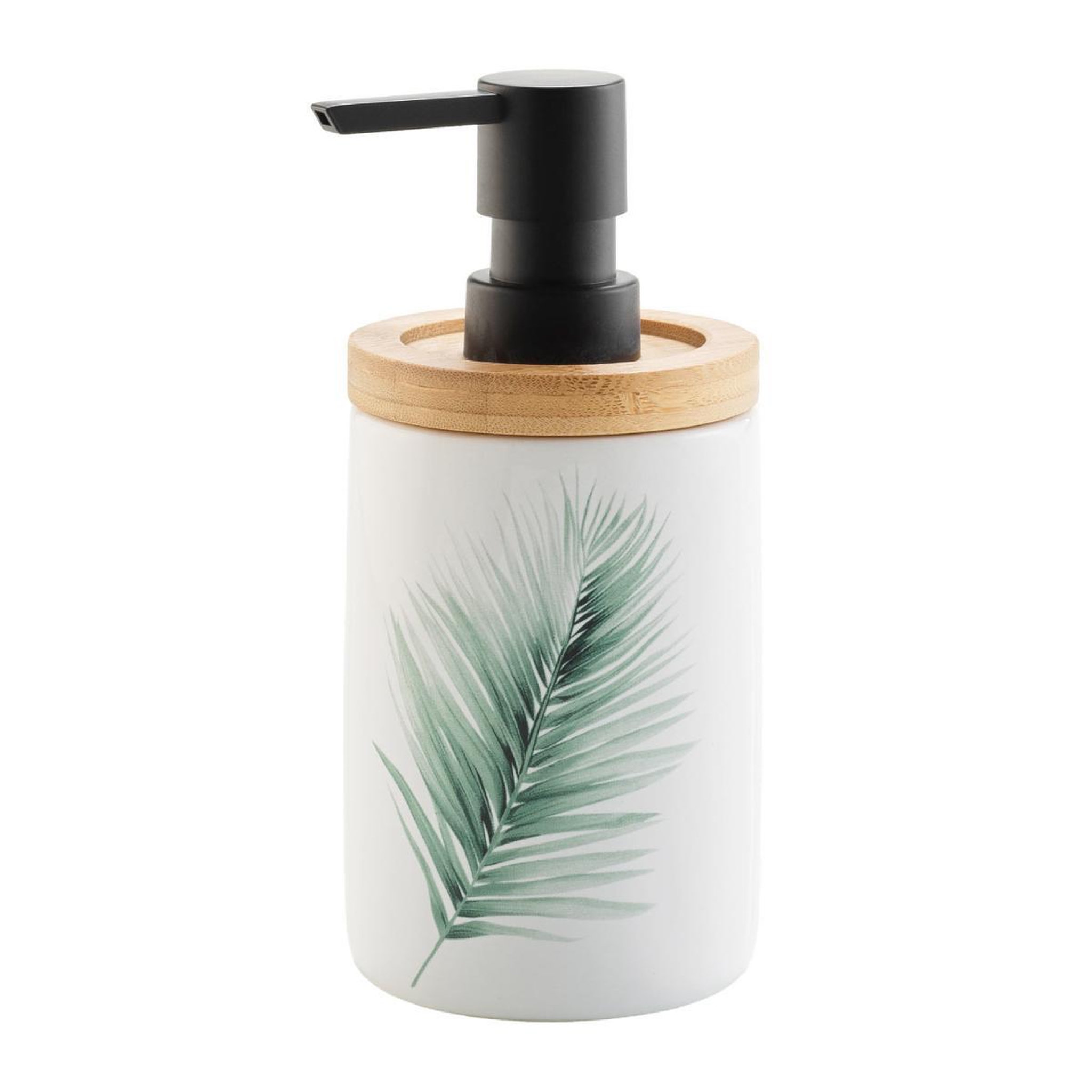 Douceur d'Intérieur Distributeur de savon  havane  17cm blanc