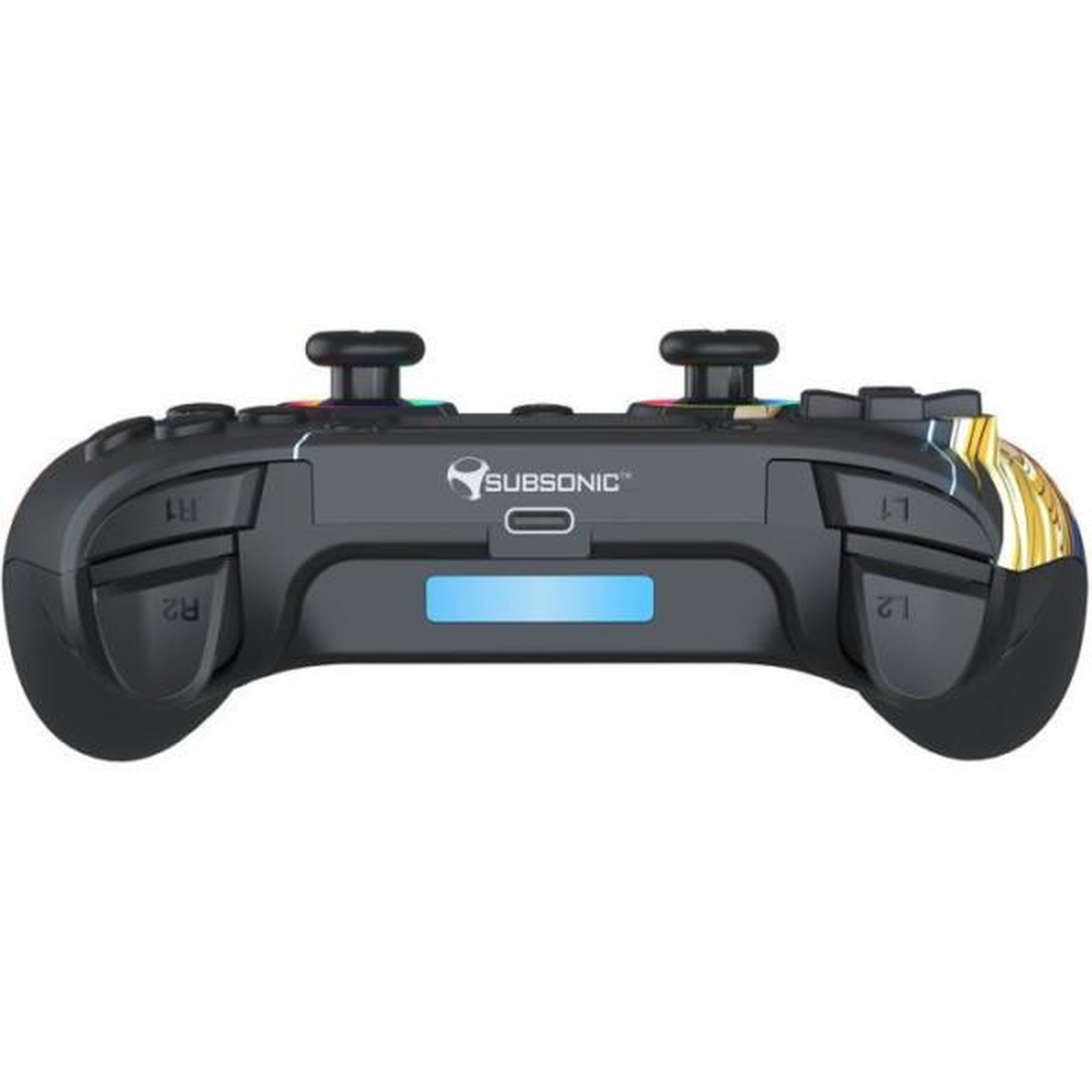 Voir la diapositive 4 : Subsonic Manette sans fil - PS4 / PC - Dragon Ball Goku Super Saiyan - Bluetooth - Noir - SUBSONIC