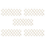 VIDAXL Cloture a treillis 5 pcs Bois de sapin 180x60 cm