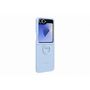Voir la diapositive 5 : Samsung Coque Z Flip6 silicone Bleu avec anneau