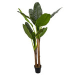 Paris Prix Plante Artificielle XXL  Bananier  160cm Vert