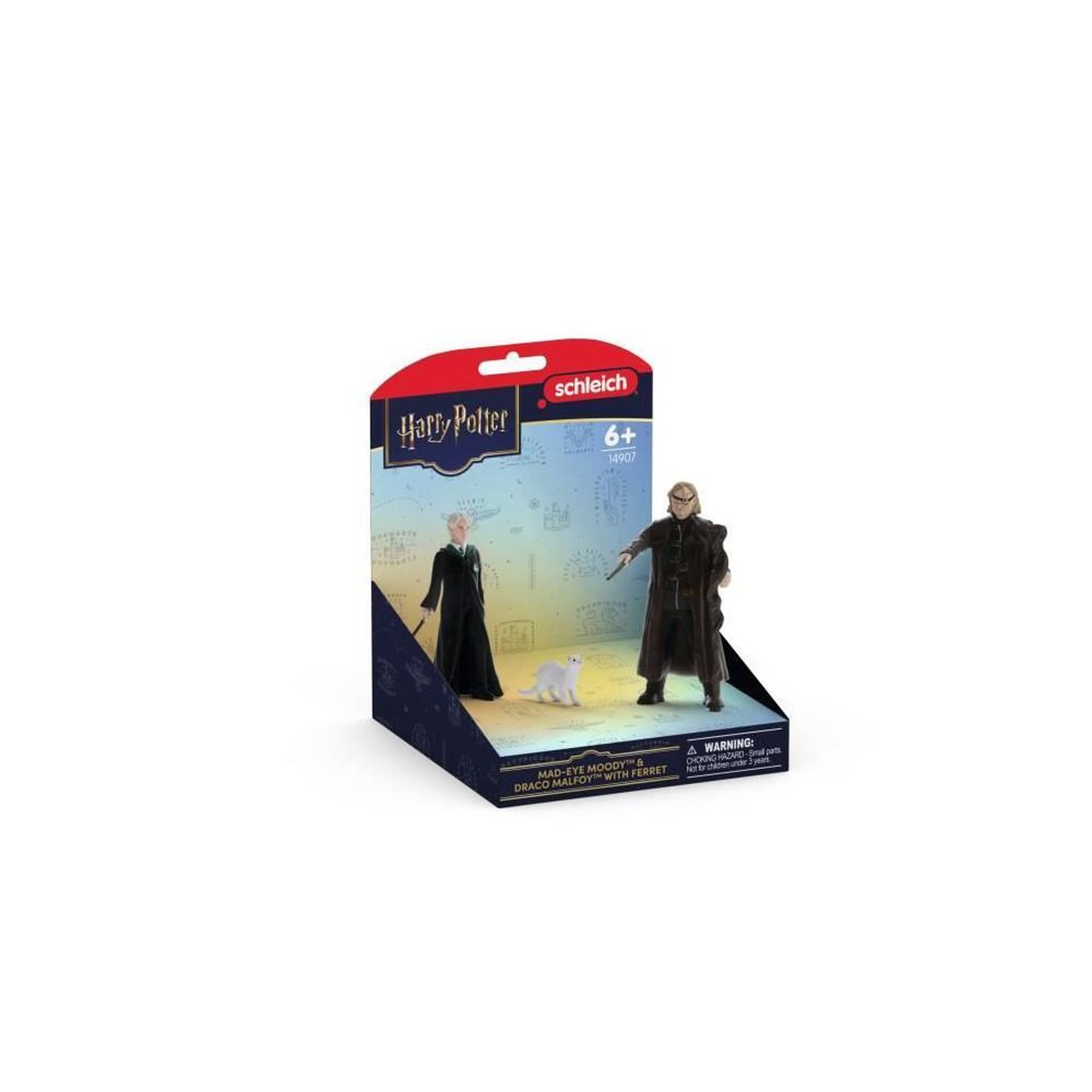 Voir la diapositive 4 : Schleich Figurine Alastor Maugrey & Drago Malfoy et le furet, Schleich 14907 Gamme Harry Potter©