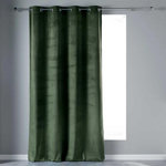 Paris Prix Rideau à Œillets  Velvetine  140x240cm Vert Kaki