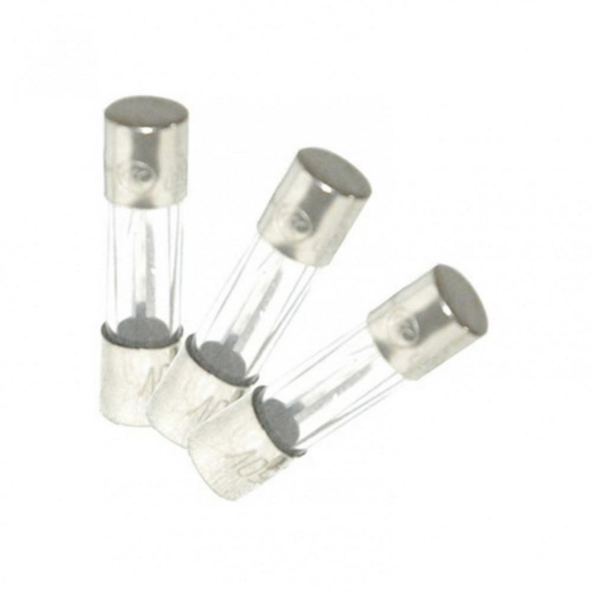 CENTRALE BRICO Lot de 3 fusibles verre 6 A, 5 x 20 mm