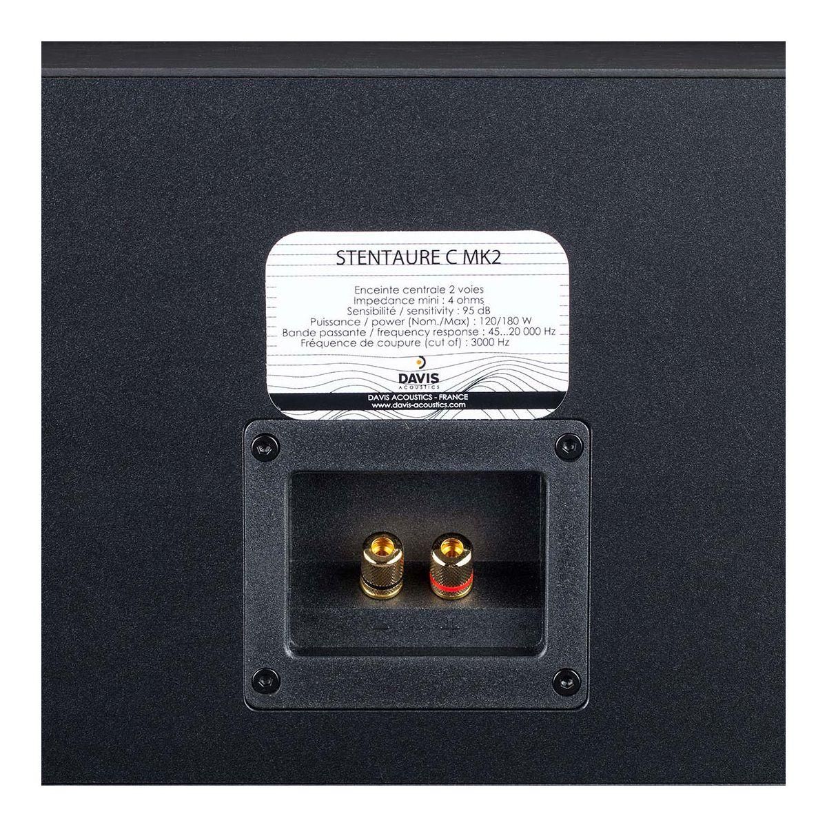 Davis Enceinte centrale Sentaure C MK2 Black Ash