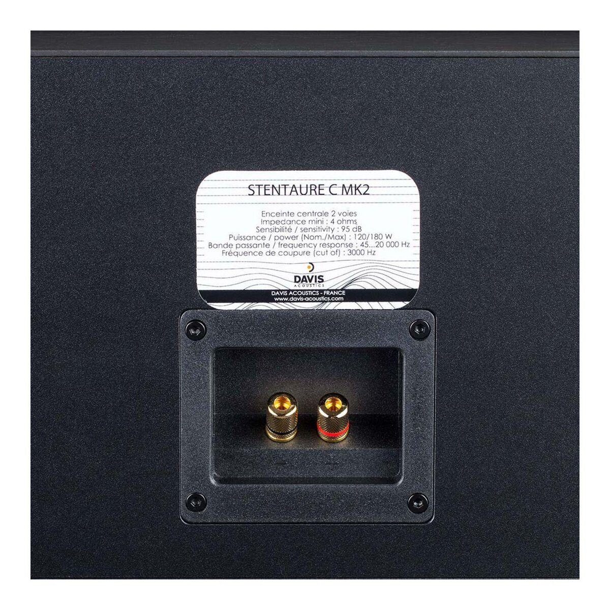 Davis Enceinte centrale Sentaure C MK2 Black Ash