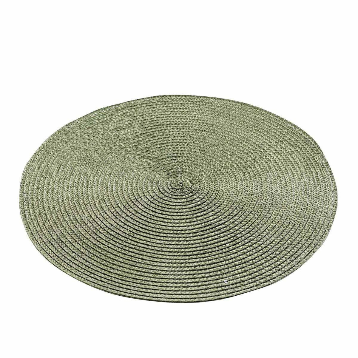 Paris Prix Set de Table Uni  Zebulon  35cm Vert Kaki