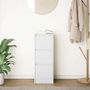 Voir la diapositive 3 : VIDAXL Buffet blanc 29,5x34x76 cm bois d'ingenierie