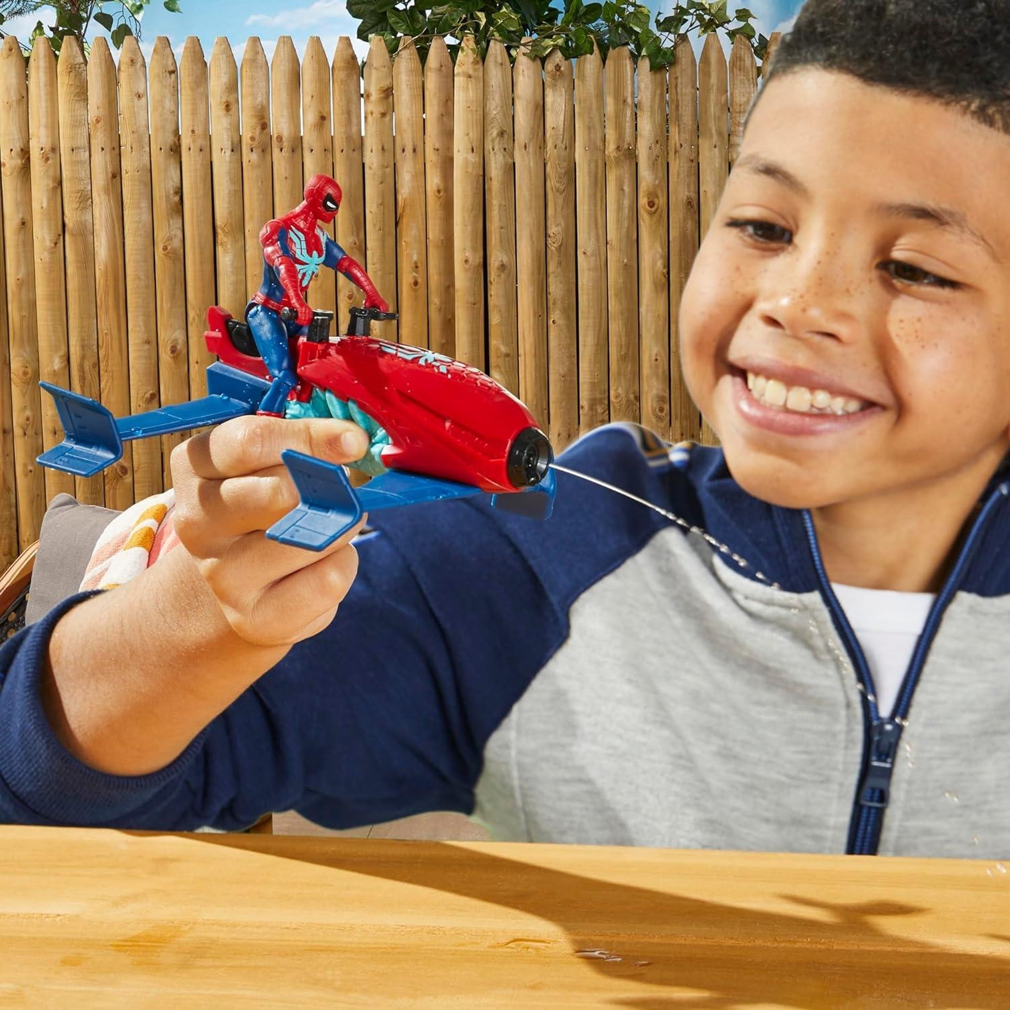 Voir la diapositive 6 : HASBRO Marvel Spider-man - Epic Hero Series Web Splashers - Coffret Hydro-Jet