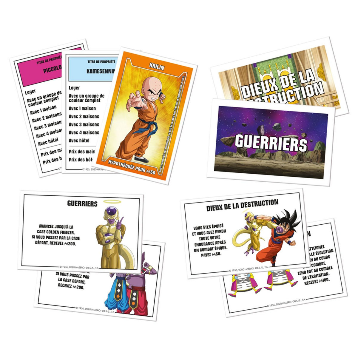  WINNING MOVES Jeu Monopoly Dragon Ball Super 
