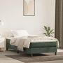 Voir la diapositive 2 : VIDAXL Cadre de lit sans matelas vert fonce 80x200 cm velours