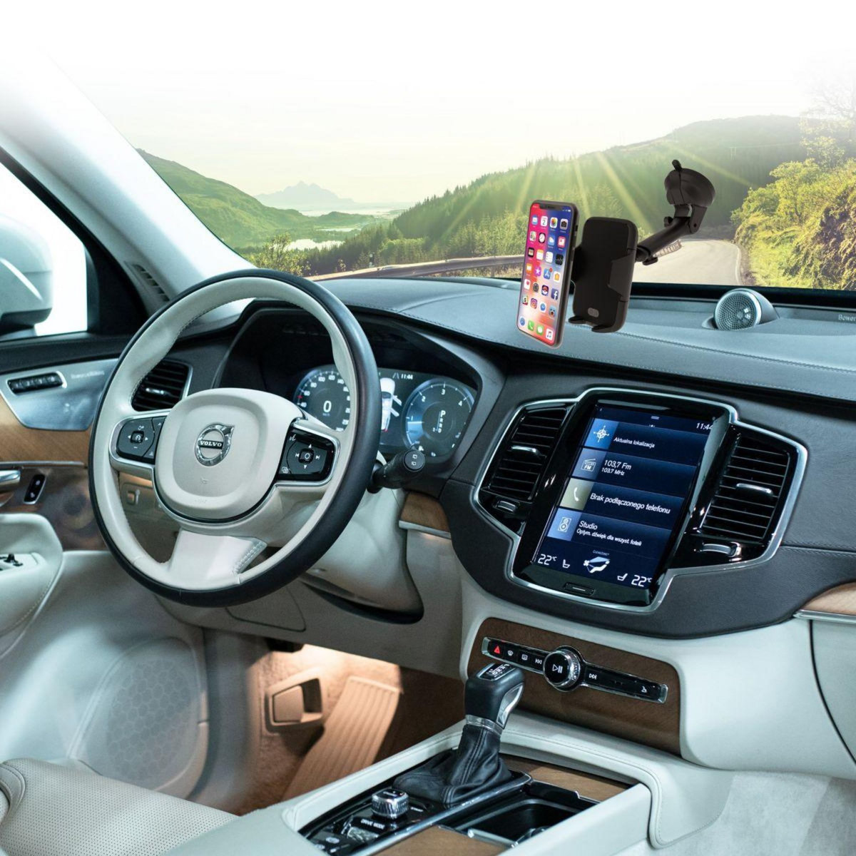 TNB Support smartphone Voiture motorisé pack 3 en 1