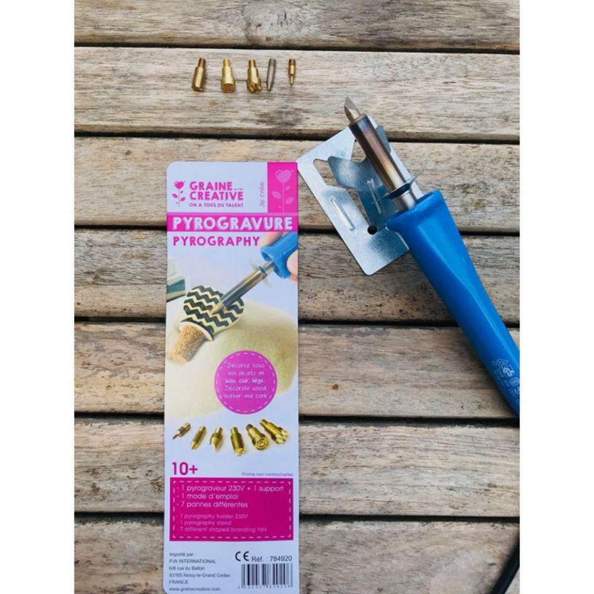 Graine créative Pyrograveur