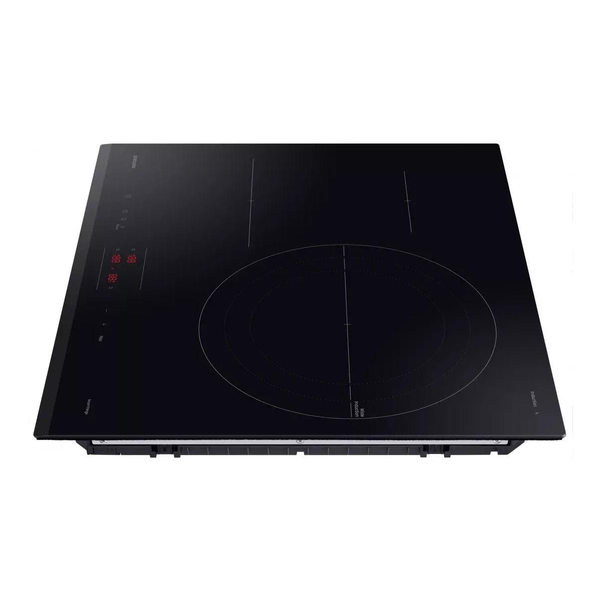 Samsung Table de cuisson induction 60cm 3 feux 7400w noir - NZ63C4035GK