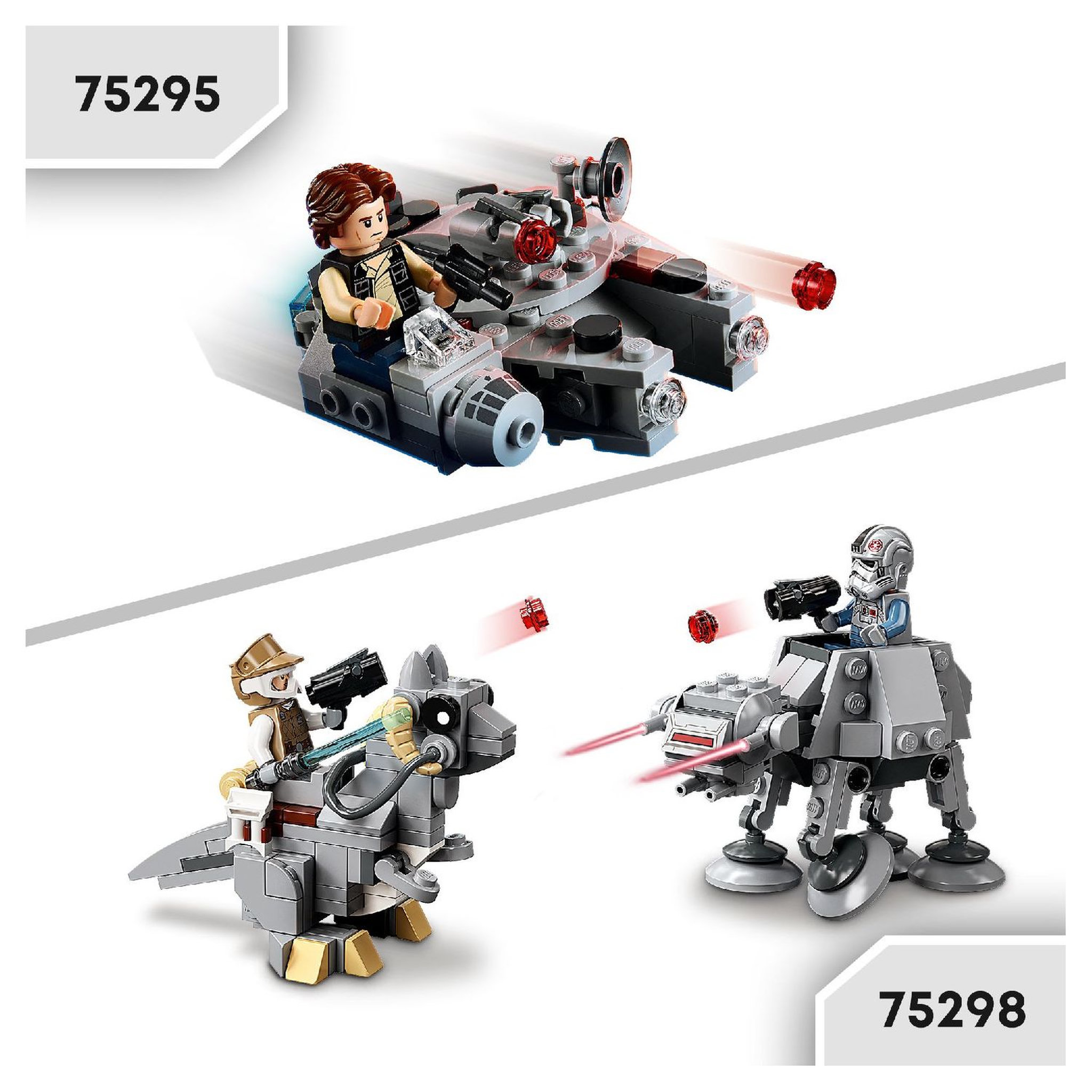 Voir la diapositive 6 : LEGO Star Wars 75295 - Microfighter Faucon Millenium V29