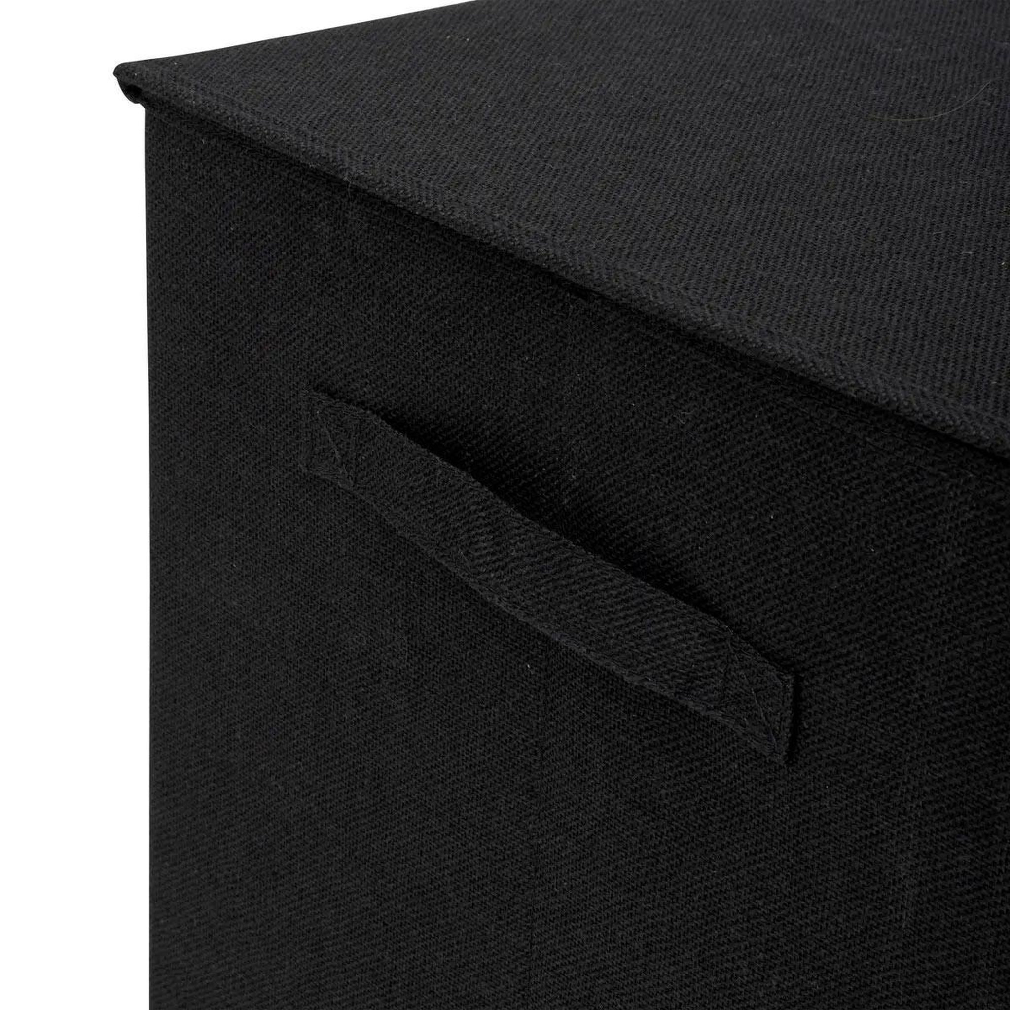 Voir la diapositive 3 : FIVE Panier à linge avec séparateur  colors  74l noir khol