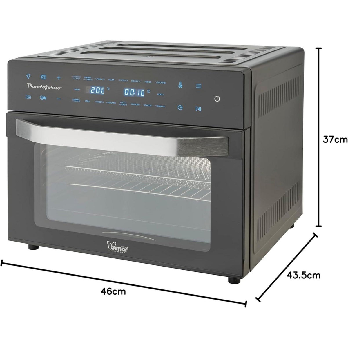 BIMAR Four électrique et ventilé de 30 litres, Bimar B301