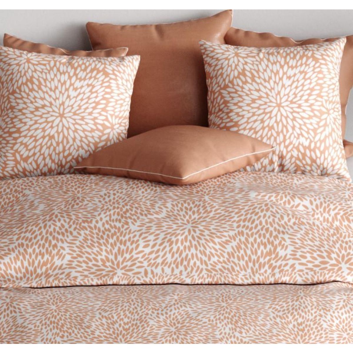 Les Ateliers du Linge Parure De Couette 2pcs 140x200cm 100% Microfibre 60gsm Lantana