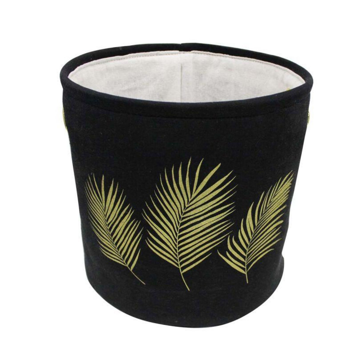 Paris Prix Panier de Rangement Imprimé  Orbella  27cm Noir