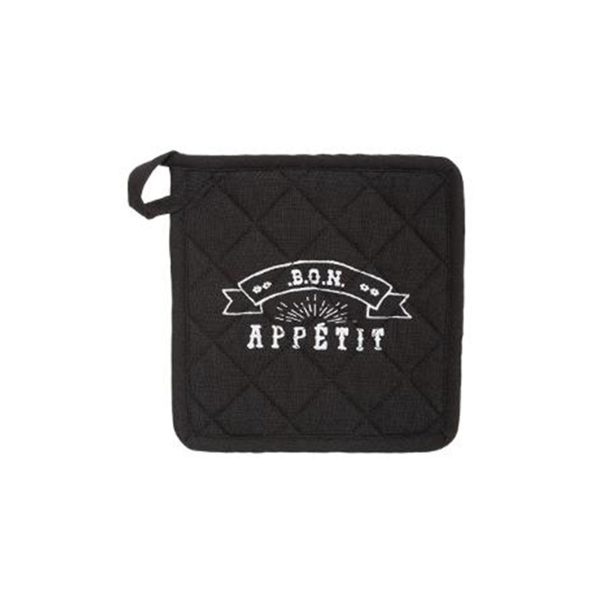Voir la diapositive 3 : ATMOSPHERA Gant & manique en coton  house  32cm gris