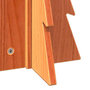 Voir la diapositive 6 : VIDAXL Arbre de Noël en bois pour décoration 49 cm bois de pin massif