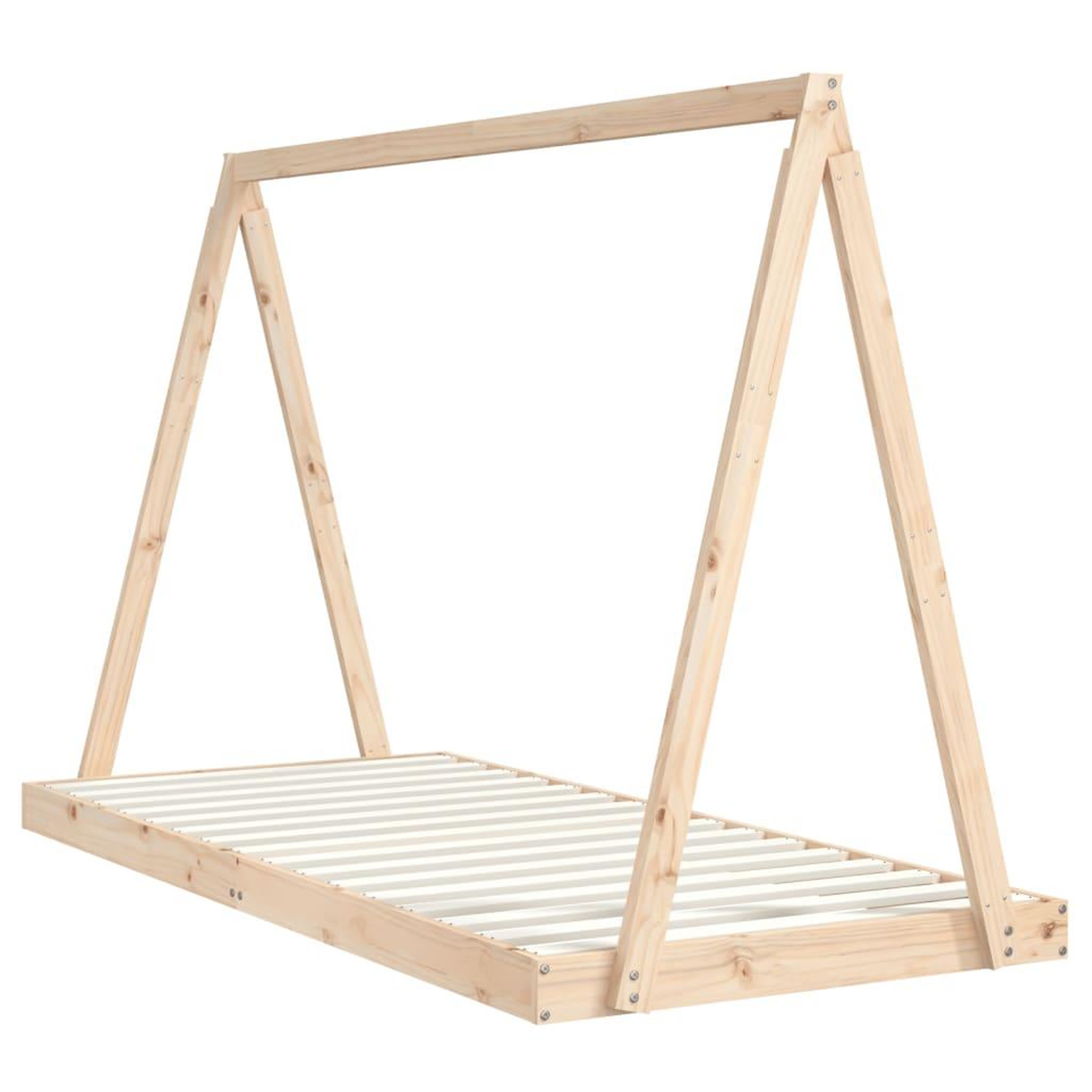 Voir la diapositive 3 : VIDAXL Cadre de lit pour enfants 90x200 cm bois de pin massif