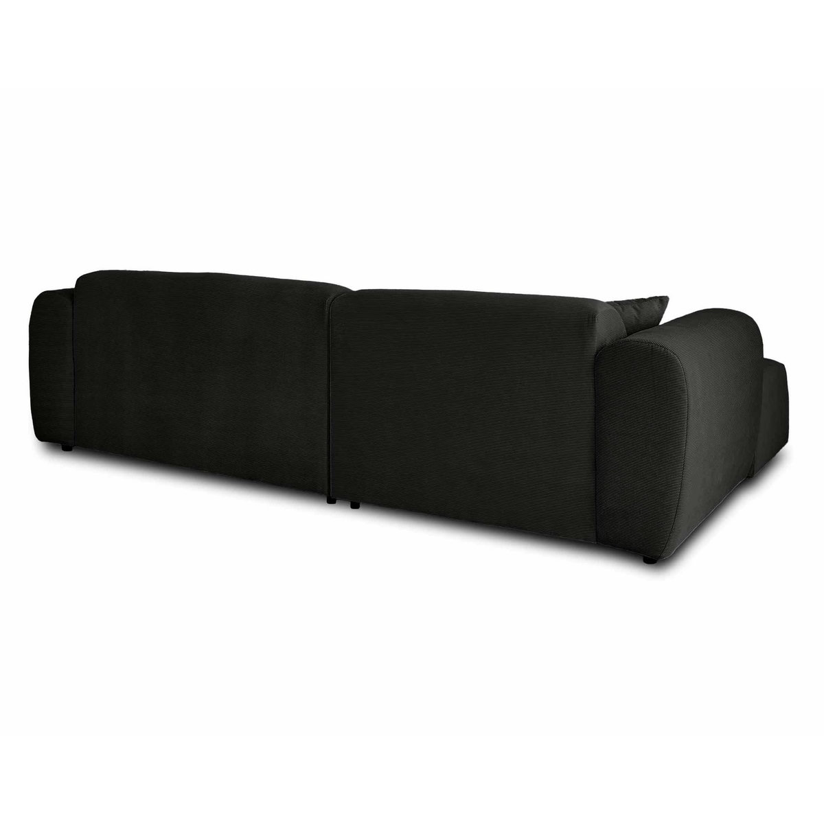 LISA DESIGN Aumance - canapé d'angle gauche 4 places - en velours côtelé