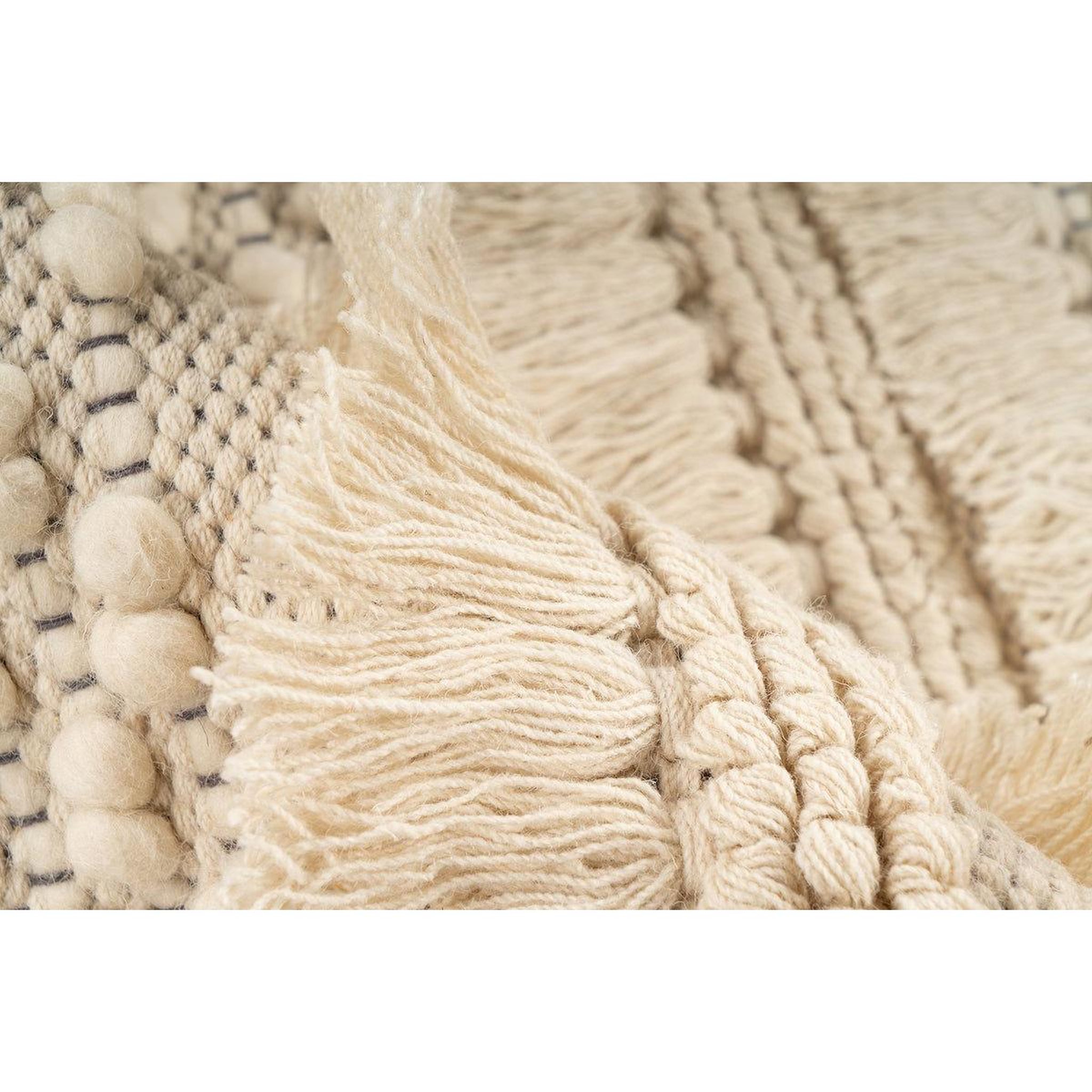 Voir la diapositive 5 : Paris Prix Tapis bohème tissé fait à la main  bohist  naturel