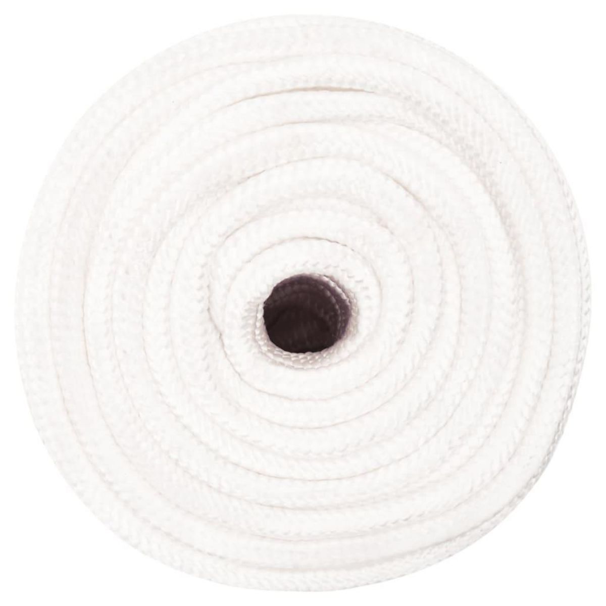 VIDAXL Corde de bateau Blanc complet 12 mm 25 m Polypropylene