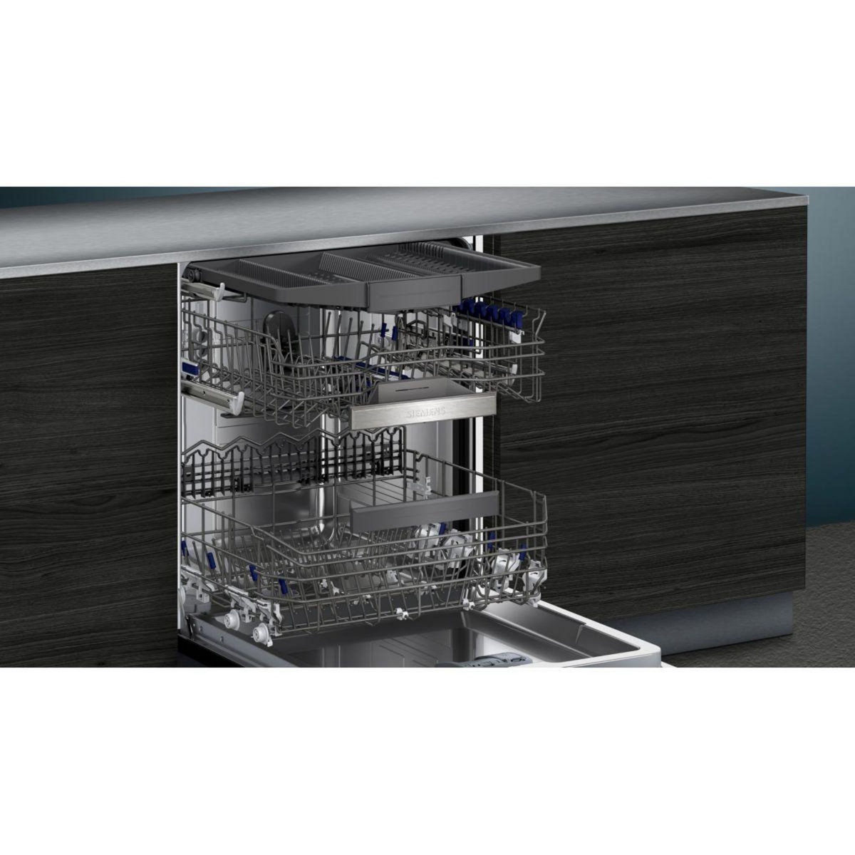 Siemens Lave vaisselle encastrable SN65EX11CE IQ500 GlassZone