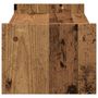 Voir la diapositive 5 : VIDAXL Support de moniteur vieux bois 50x27x20 cm bois d ingénierie