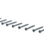 Voir la diapositive 3 :  Vis agglo tête ronde PZ zinguée cruciforme Vissal 3x20 mm  lot de 20 vis