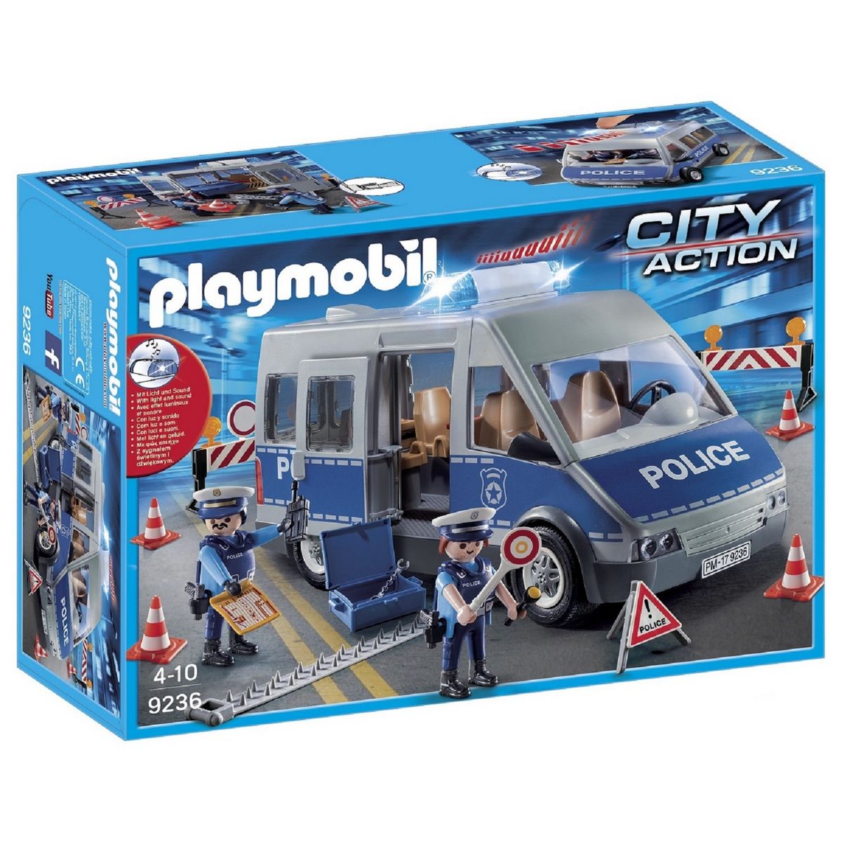 PLAYMOBIL 9236 - City Action - Fourgon policiers