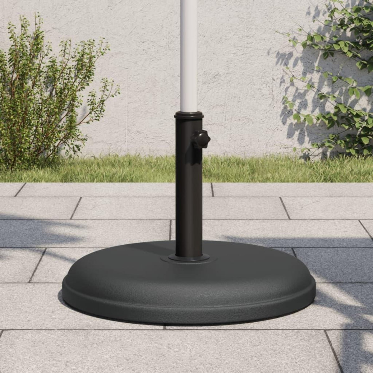 VIDAXL Base de parasol pour mats Ø32/35/38 mm 15 kg rond
