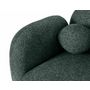 Voir la diapositive 6 : LISA DESIGN Velris - canapé d'angle droit 3 places en tissu moucheté