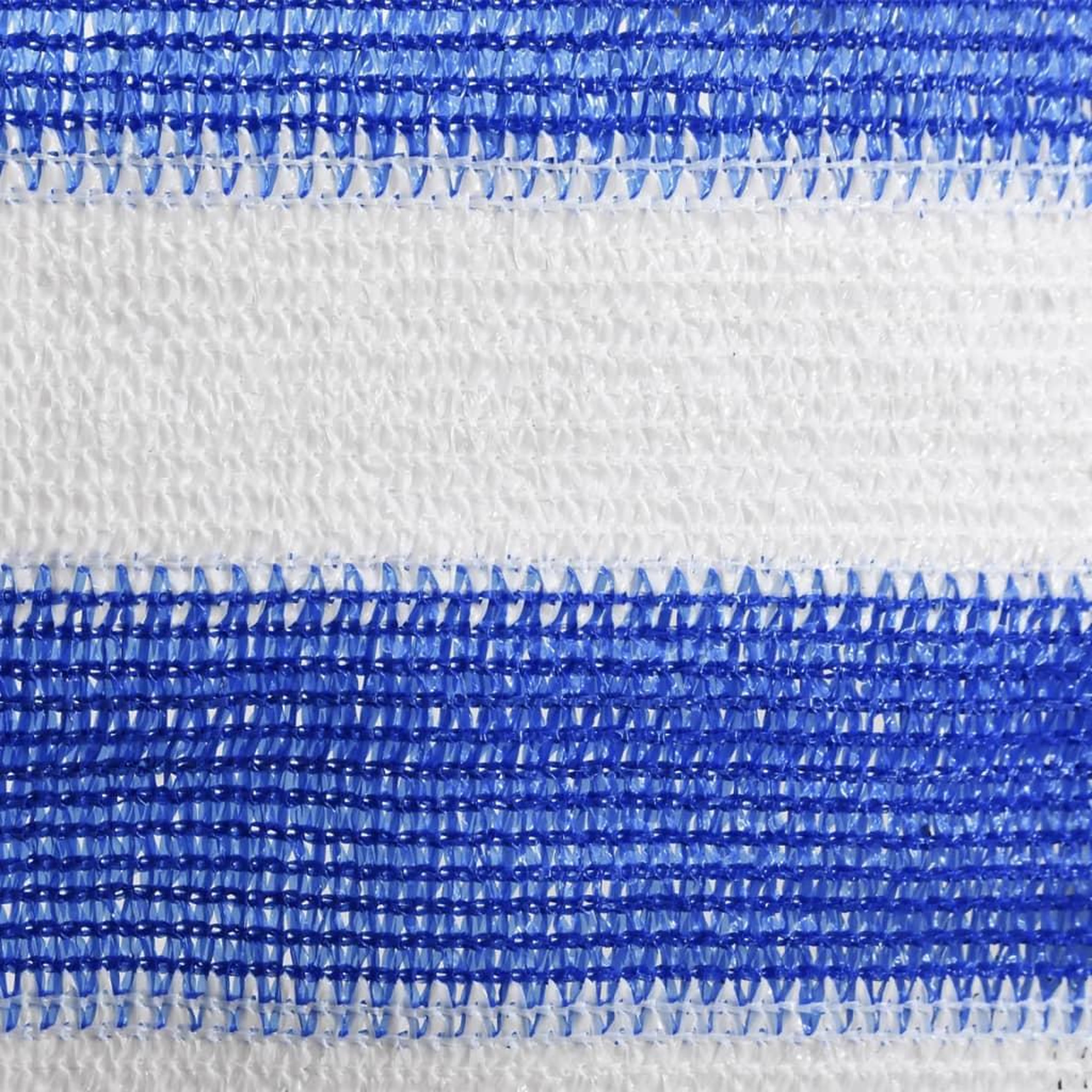 Voir la diapositive 3 : VIDAXL Ecran de balcon Bleu et blanc 75x500 cm PEHD
