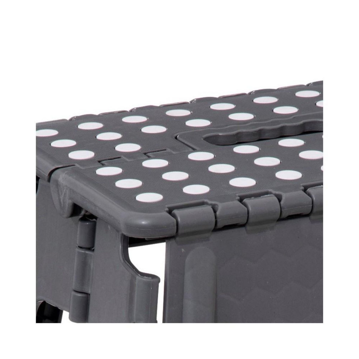 ATMOSPHERA Marche pied pliable 39 cm gris