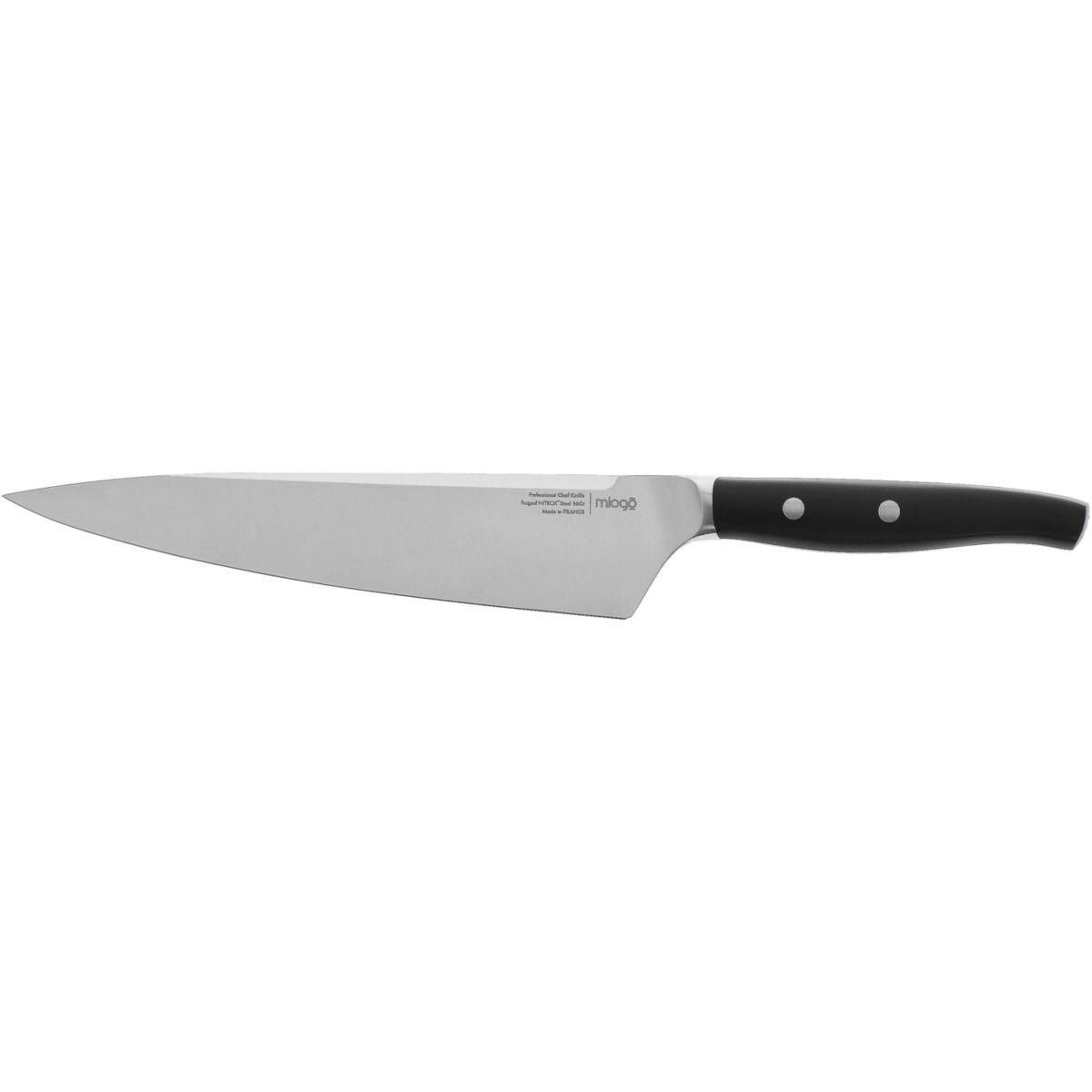 MIOGO Couteau chef 20 cm Professionnel forgé