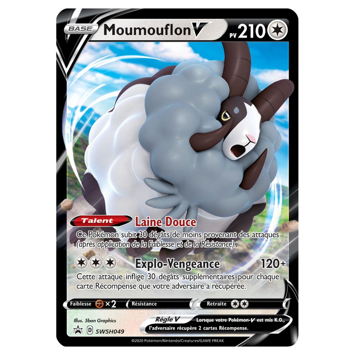 ASMODEE Coffret Pokémon - La Voie Du Maître - Moumouflon-V