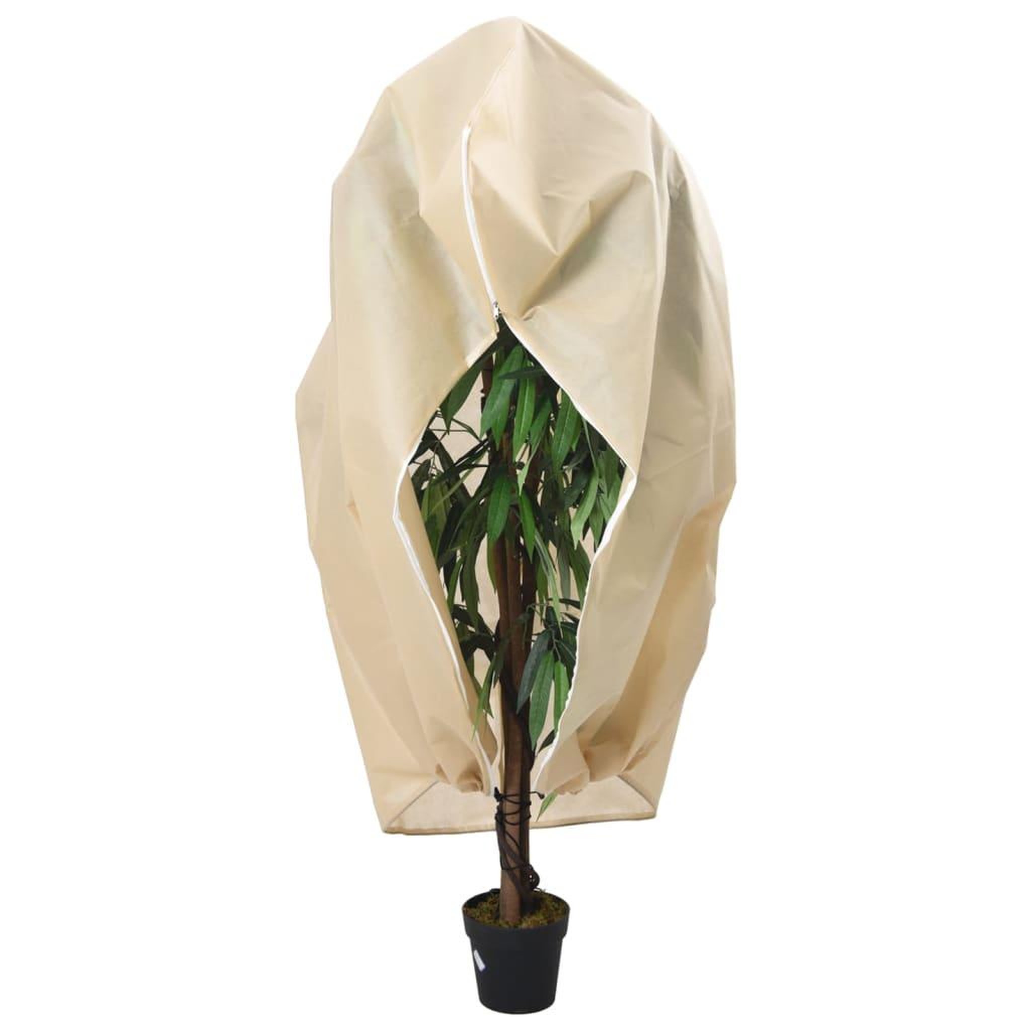 VIDAXL Housse de protection pour plantes avec fermeture eclair 70 g/m²