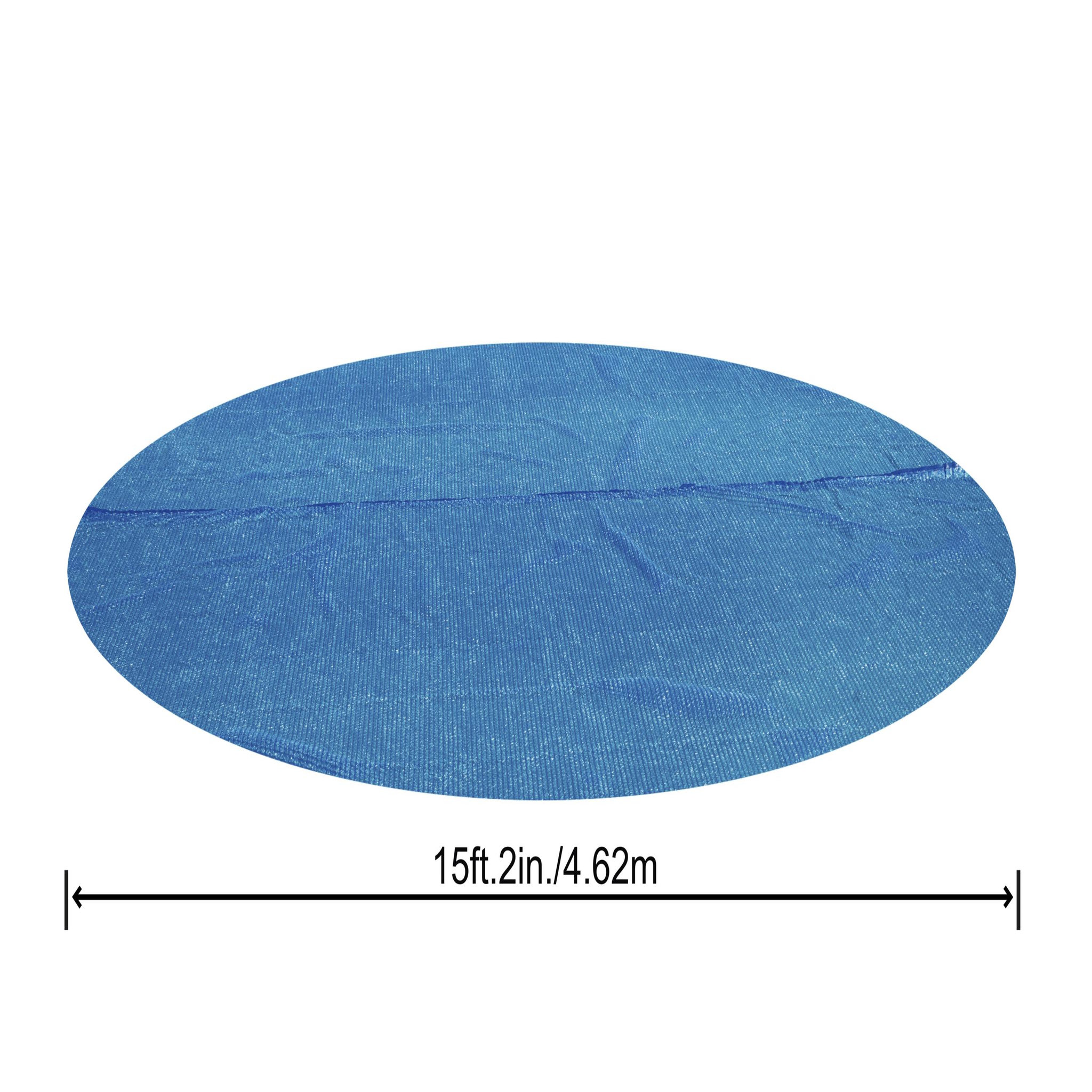 Voir la diapositive 2 : BESTWAY Bâche solaire ronde 462 cm pour piscine ronde de 457 à 488 cm