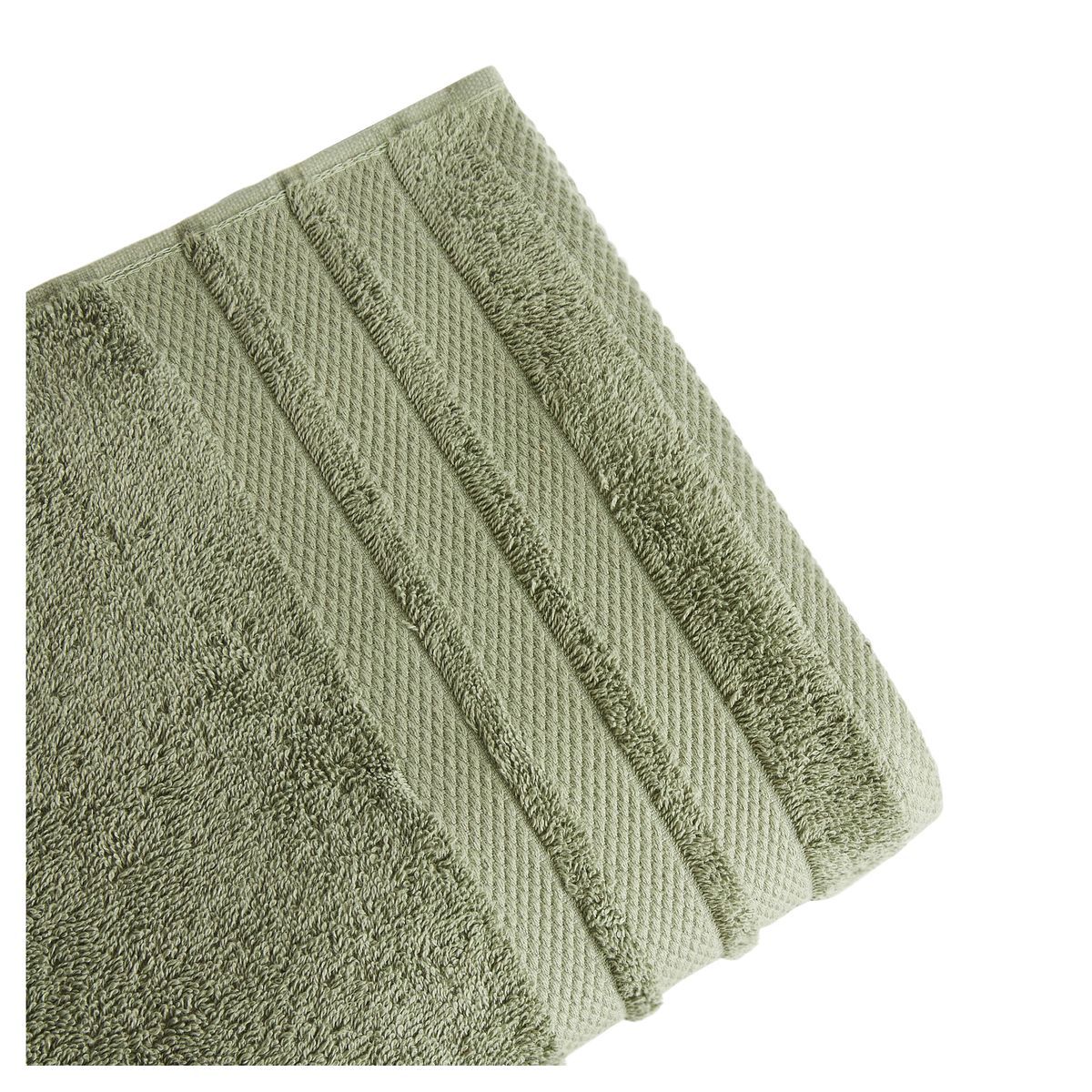 ACTUEL Serviette de toilette unie en coton 500gsm