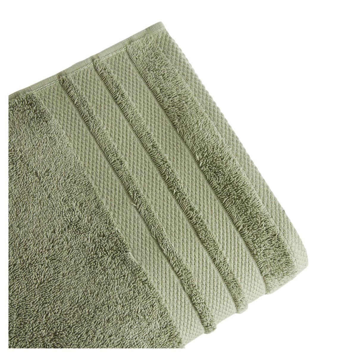 ACTUEL Serviette de toilette unie en coton 500gsm