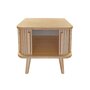 Voir la diapositive 4 : Paris Prix Table de Chevet Design  Rove  50cm Chêne