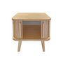 Voir la diapositive 4 : Paris Prix Table de Chevet Design  Rove  50cm Chêne