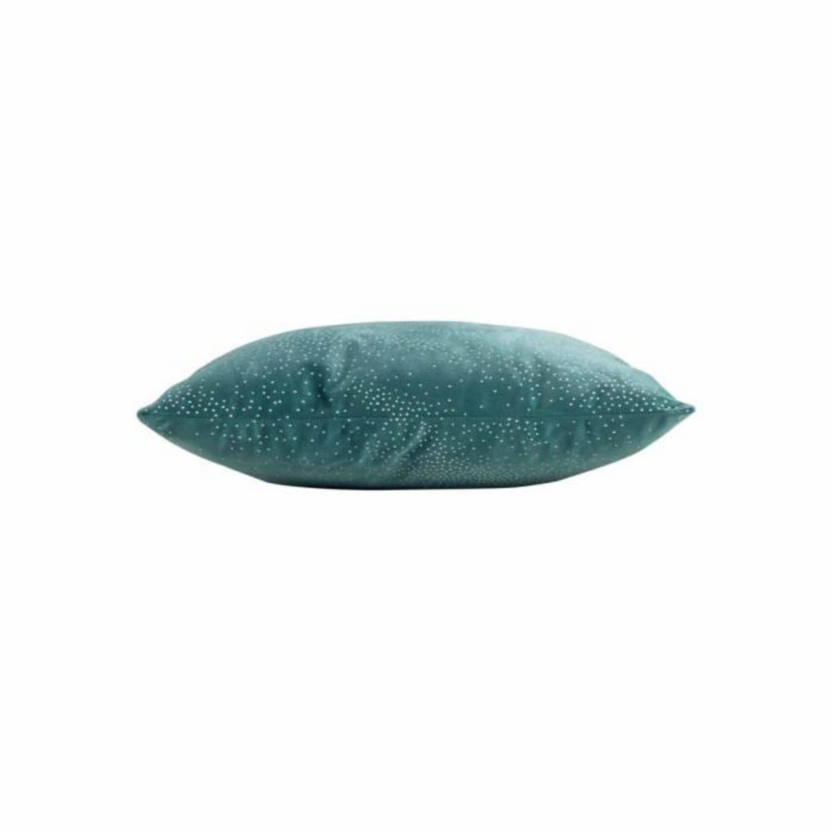 Paris Prix Coussin Velours Déco  Melrose  40x40cm Pétrole