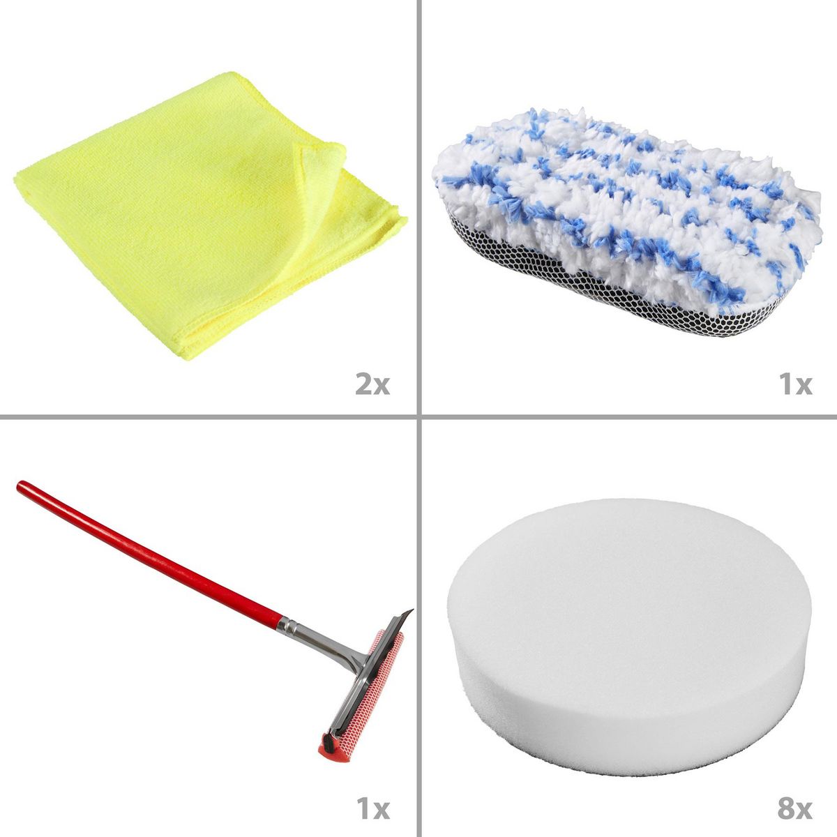 tectake Lustreuse Polisseuse Rectifieuse Excentrique avec 27 Accessoires 710 W rouge