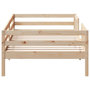 Voir la diapositive 5 : VIDAXL Cadre de lit sans matelas 80x200 cm bois massif de pin