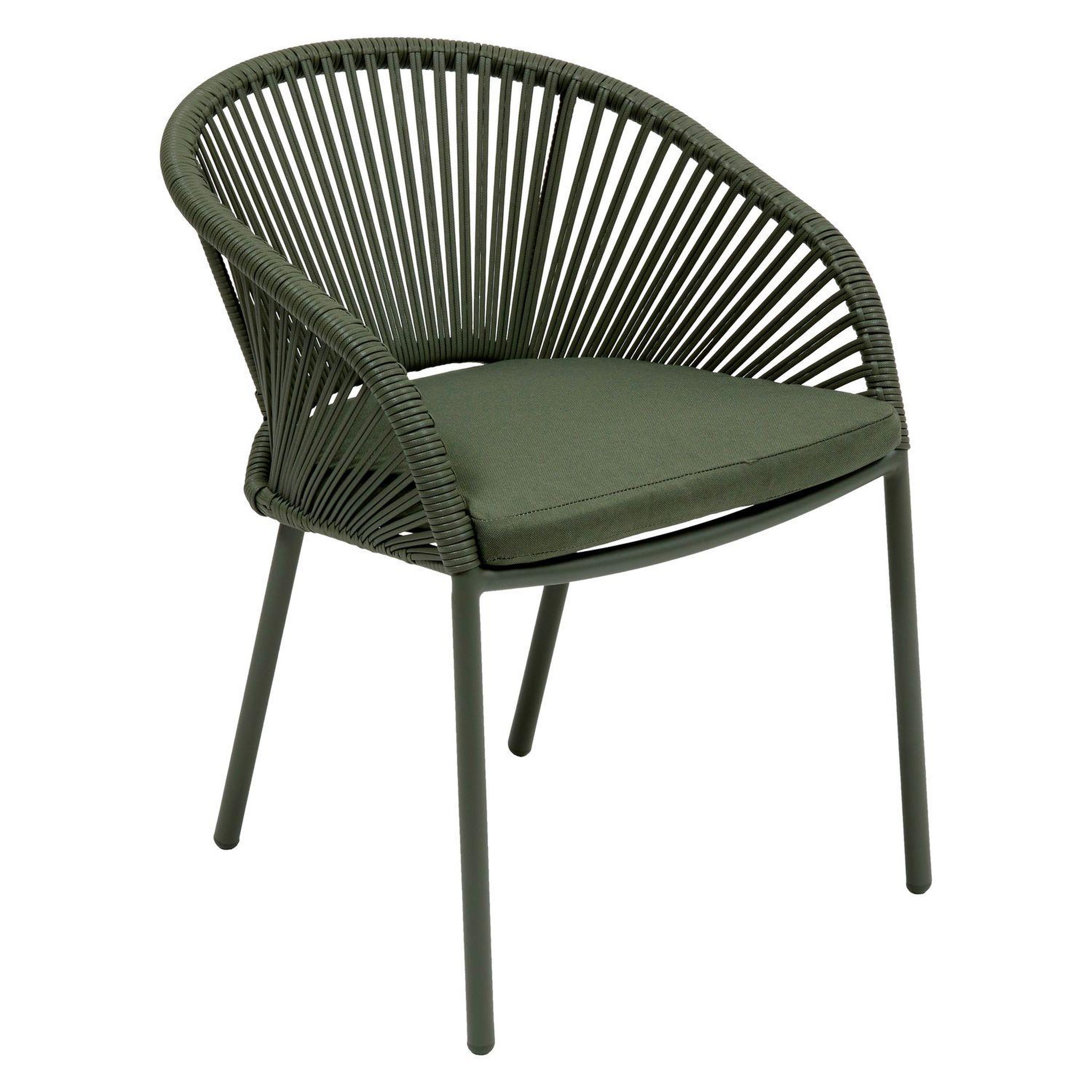 Voir la diapositive 1 : HESPERIDE Fauteuil de jardin empilable en aluminium oryon